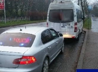 Pijany kierowca wiózł pasażerów