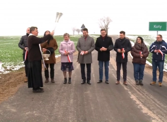 Wąpiersk i Koty połączone asfaltem