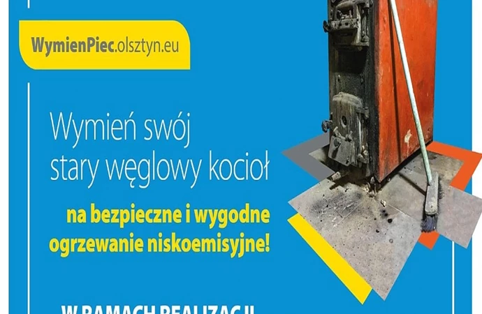 Urząd Miasta Olsztyna zaczął przyjmowanie wniosków o dofinansowanie do wymiany pieców.