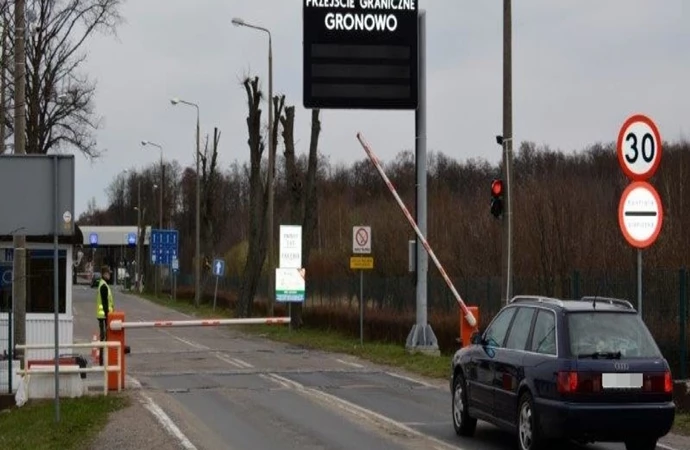 {Na przejściu granicznym w Gronowie spodziewane są utrudnienia.}