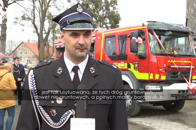 Nowy wóz strażacki dla ochotników z Kwiecewa